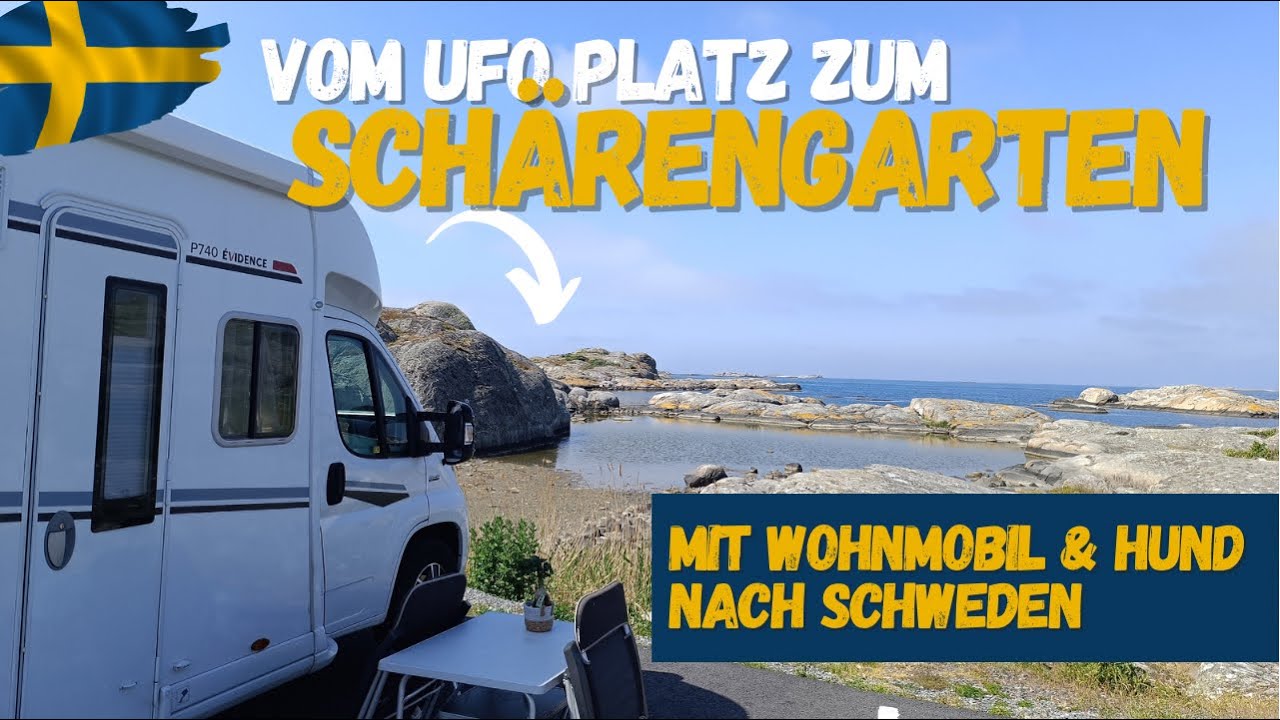 Schärengarten Göteborg 🇸🇪  Fotö, UFO, Sandstrand, Laholm | Im Wohnmobil mit Hund in Schweden