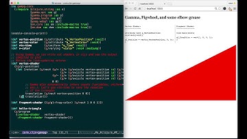 Reloadable WebGL with ClojureScript, Gamma, & Figwheel
