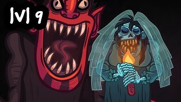 Troll Face Quest Horror 2 Level 9 Android iOS Walkthrough Halloween Special