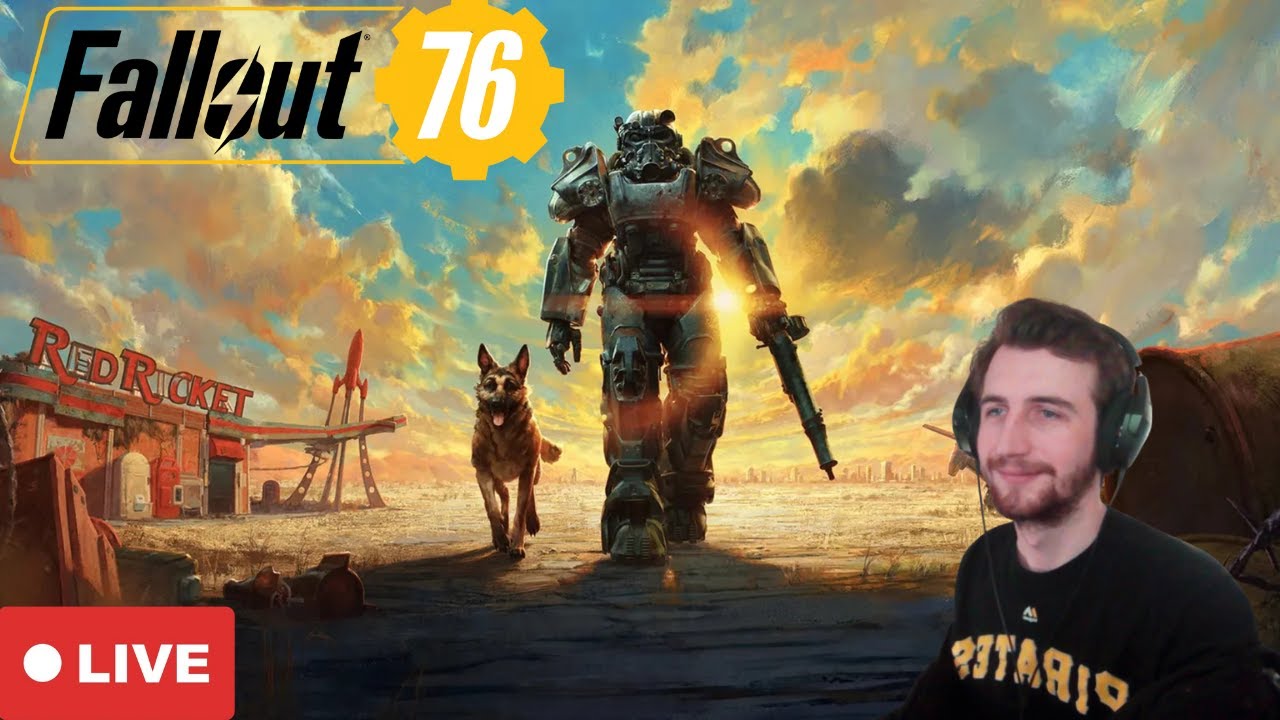 🔴LIVE - Fallout 76 LEVELING AND LOFI