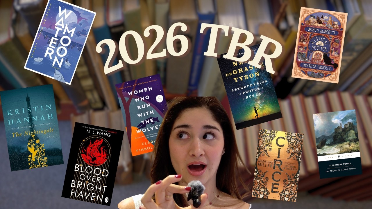 Books I'm Excited to Read in 2026 - Fantasy, Classics, Nonfiction 