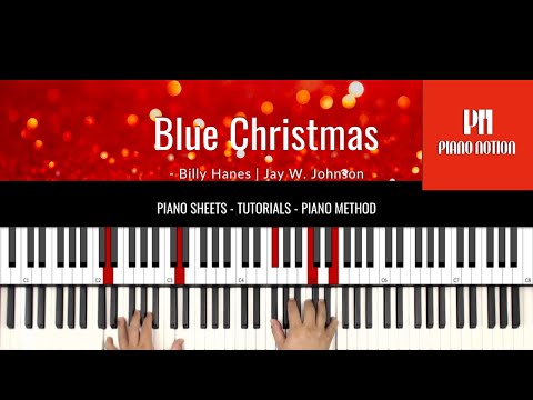 Blue Christmas  (Easy Piano) - Elvis Presley