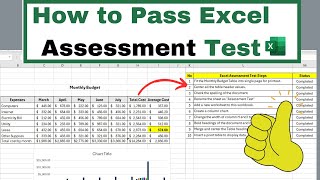 How to Pass 🔥 Excel Employment Test | Excel Job Interview Test