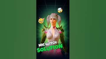 Mic Glitch Solution Is Here🥳✅|| #bgmi #pubgtricks #glitch #newtrick #shorts #tricks #shortvideo #fyp