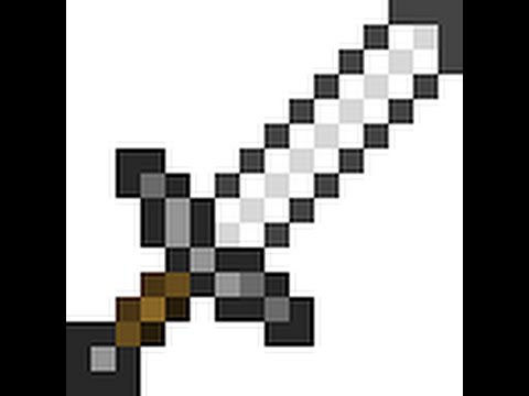 How To Make A Iron Sword In Minecraft Youtube