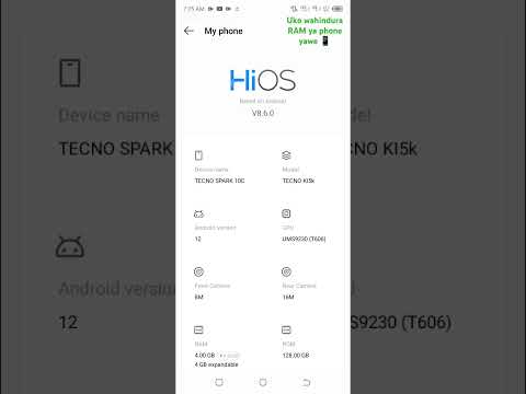 Uko Wahindura RAM Ya Phone Yawe