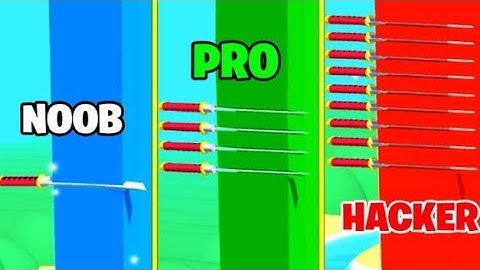 NOOB vs PRO vs HACKER in Flying Cut Gameplay