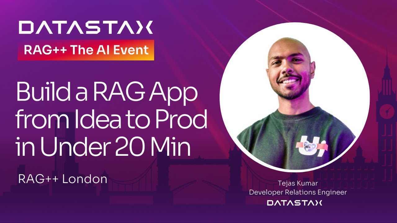 Build a RAG App In Under 20 Minutes | DataStax - YouTube