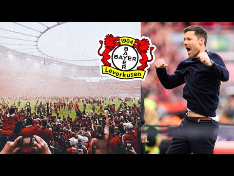 Le Bayer Leverkusen De Xabi Alonso Champion D'allemagne Pour La Première Fois !