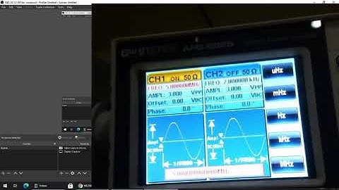 Frequency response of different waveform using Spectrum analyzer
