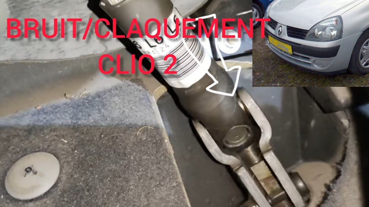 bruit/claquement sur la route Clio 2 - YouTube