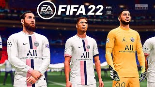 PSG vs INTER MILAN // Final Champions League FIFA 22 PS5 MOD Reshade HDR Next Gen