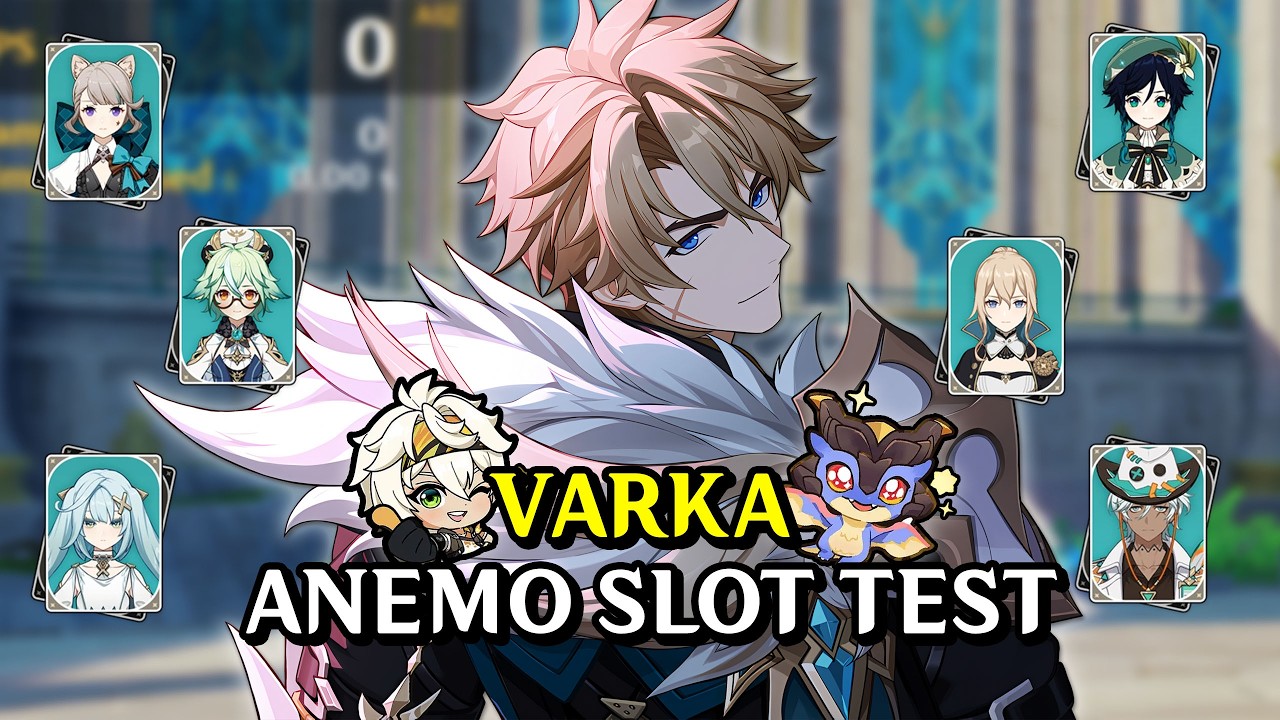 Best Anemo for Varka? Damage Comparison & Dummy Test | Genshin Impact 6.4 【原神】