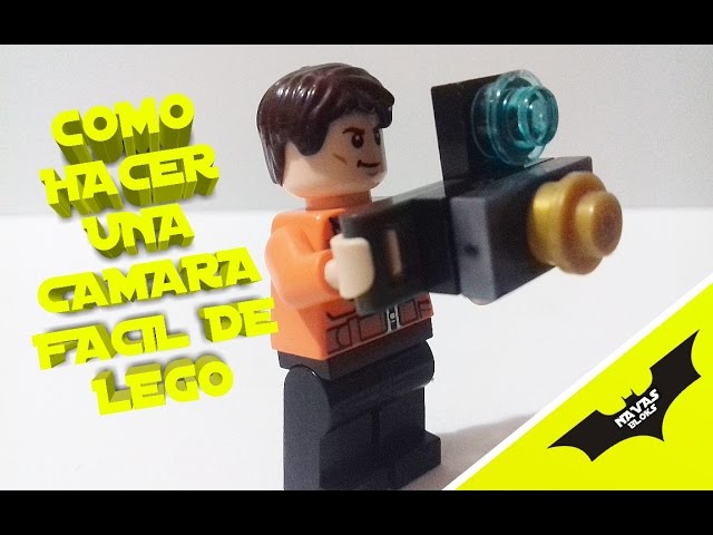 Cómo hacer una camara facil y sencilla en LEGO! - Moc 