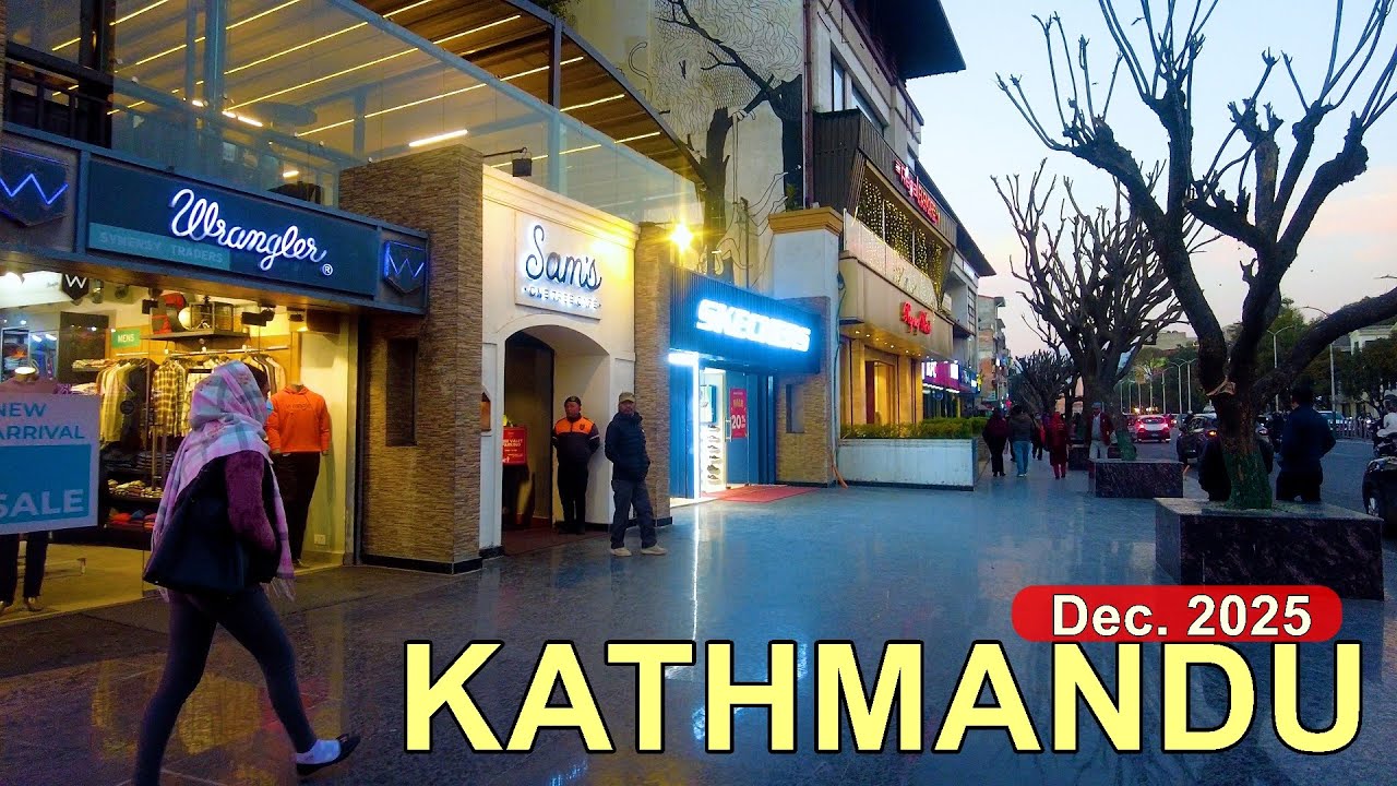 Kathmandu, Nepal 🇳🇵 Looks Amazing and Beautiful - Kathmandu Winter Walk 2025 4K 60fps