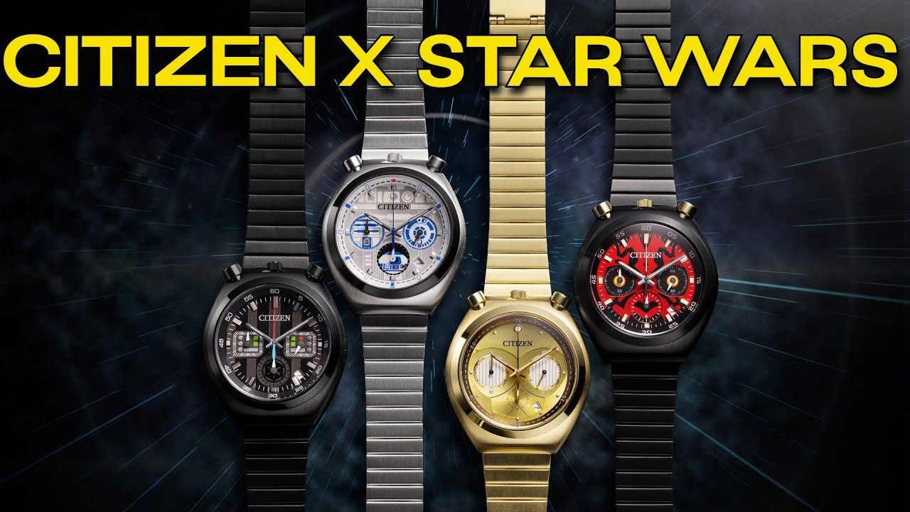 CITIZEN Announce 4 new Tsuno Chronograph Models Inspired by the 