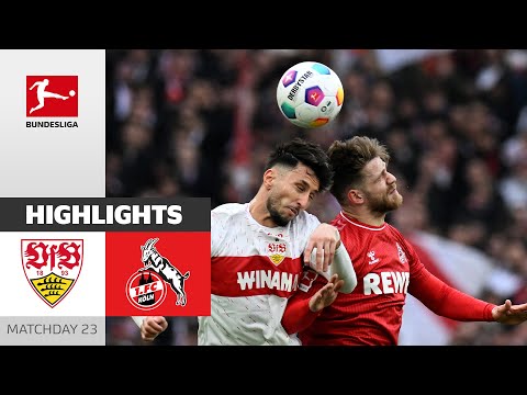 VfB Stuttgart Köln Goals And Highlights