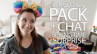 Pack & Chat With Me | runDisney Springtime Surprise | 2023