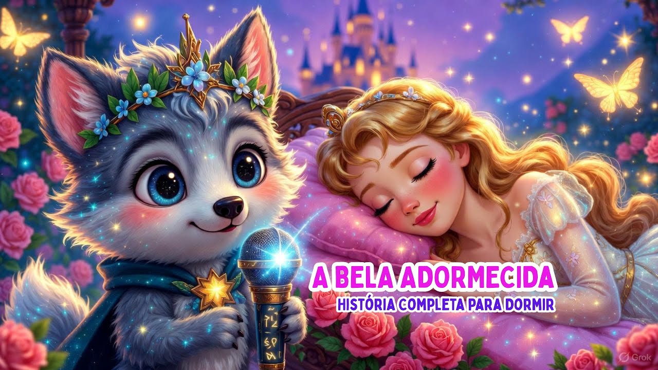 A Bela Adormecida – História Completa Narrada pelo Volph para Dormir 🐺💤 ...