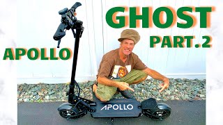 APOLLO GHOST SCOOTER HAWAII UNBOXING PART 2 SETTINGS G STEP