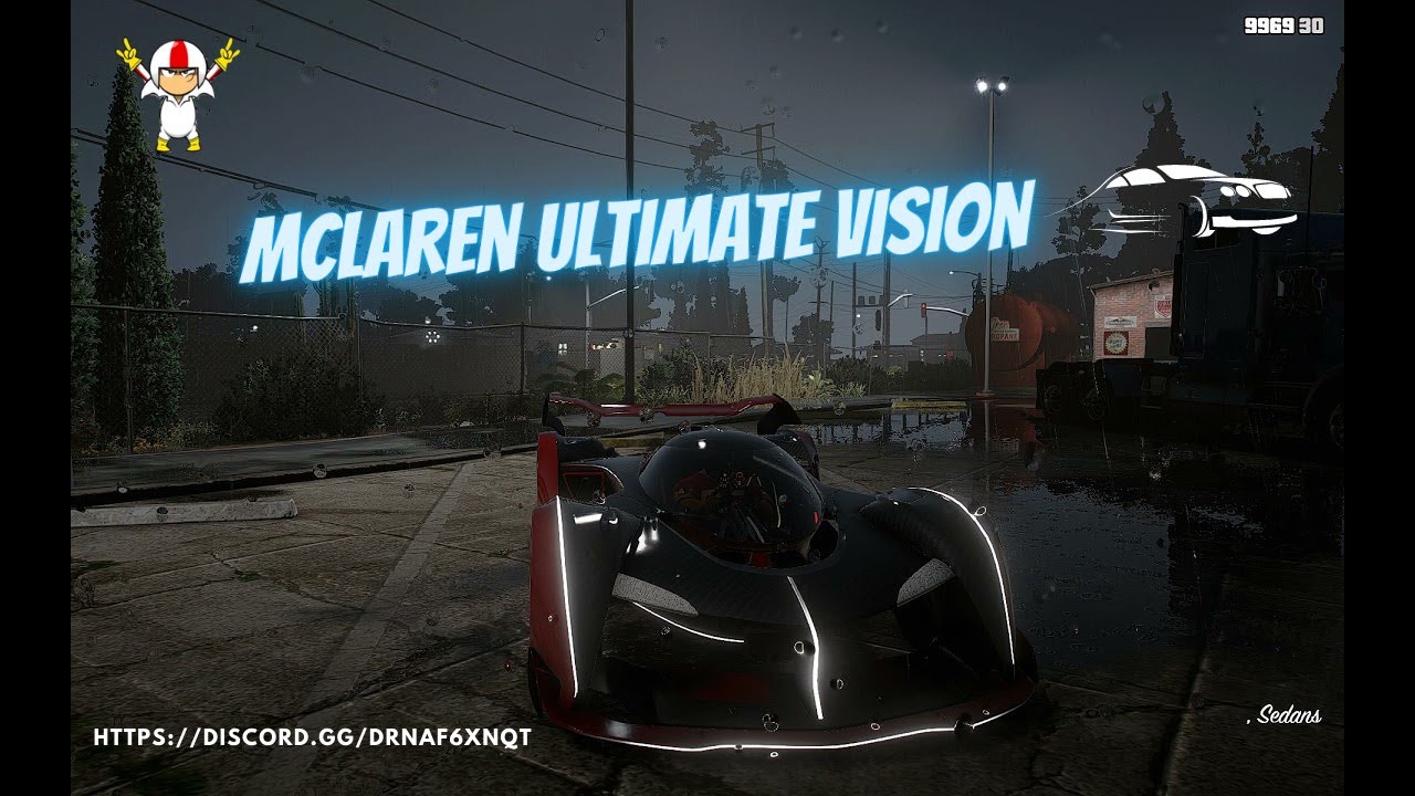 Mclaren Ultimate Vision (Animated Lights) Fivem and GTA5 mods 