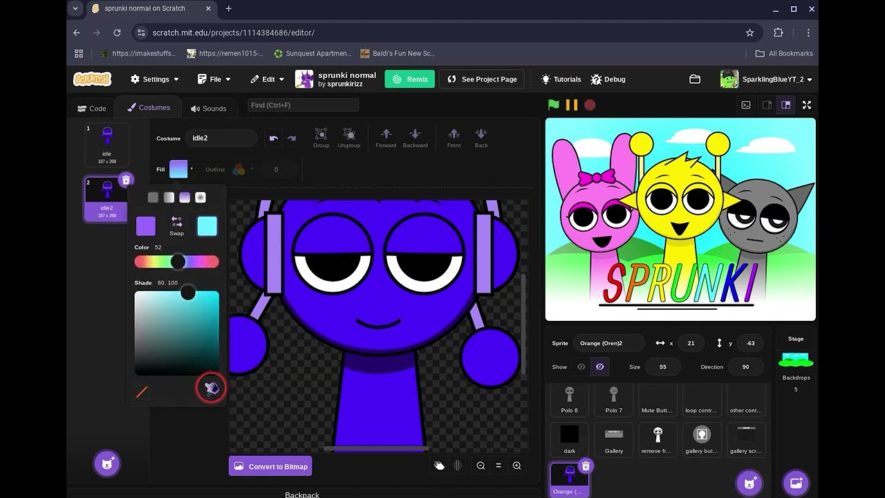 how to make a bonus character on incredibox sprunki