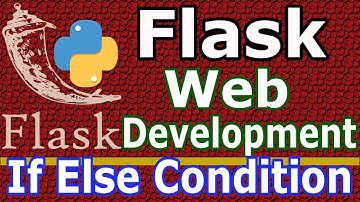 Flask Web Development If Else Condition  #10