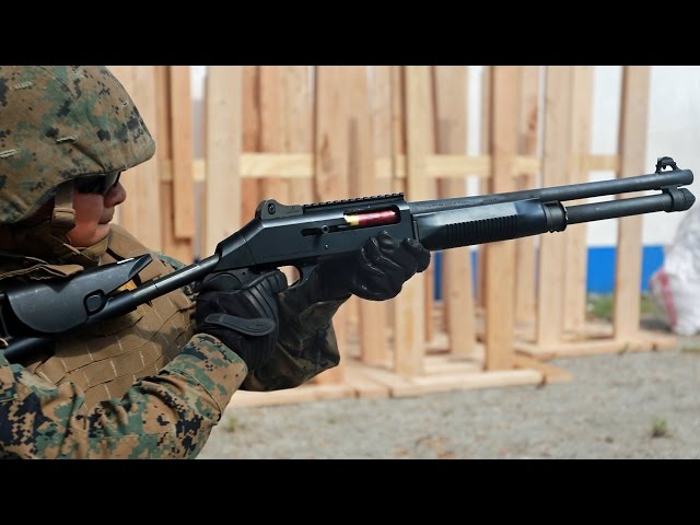 ベネリ M4 リアルシェル エアコキ ナーフタイプ トイガン