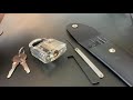 [1] Amateur Lock-picker Has a Go at a Beginners Kit Lock bought on eBay (LockPickingLawyer parody)