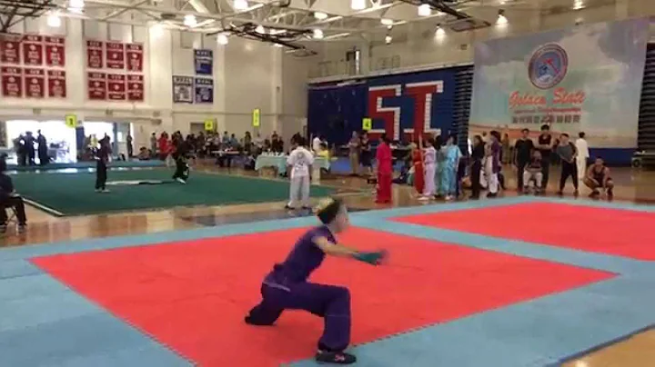 Brenda Hatley at 2014 U.S. National Traditional Wu...