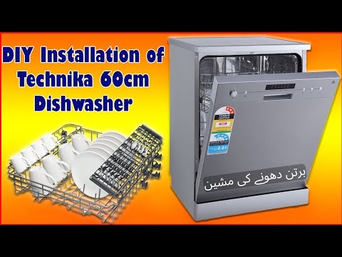 DIY 👉 Installation of Technika 60cm 🧼 DISHWASHER 🍽