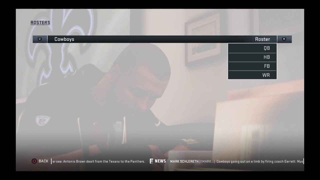 All User and CPU Rosters