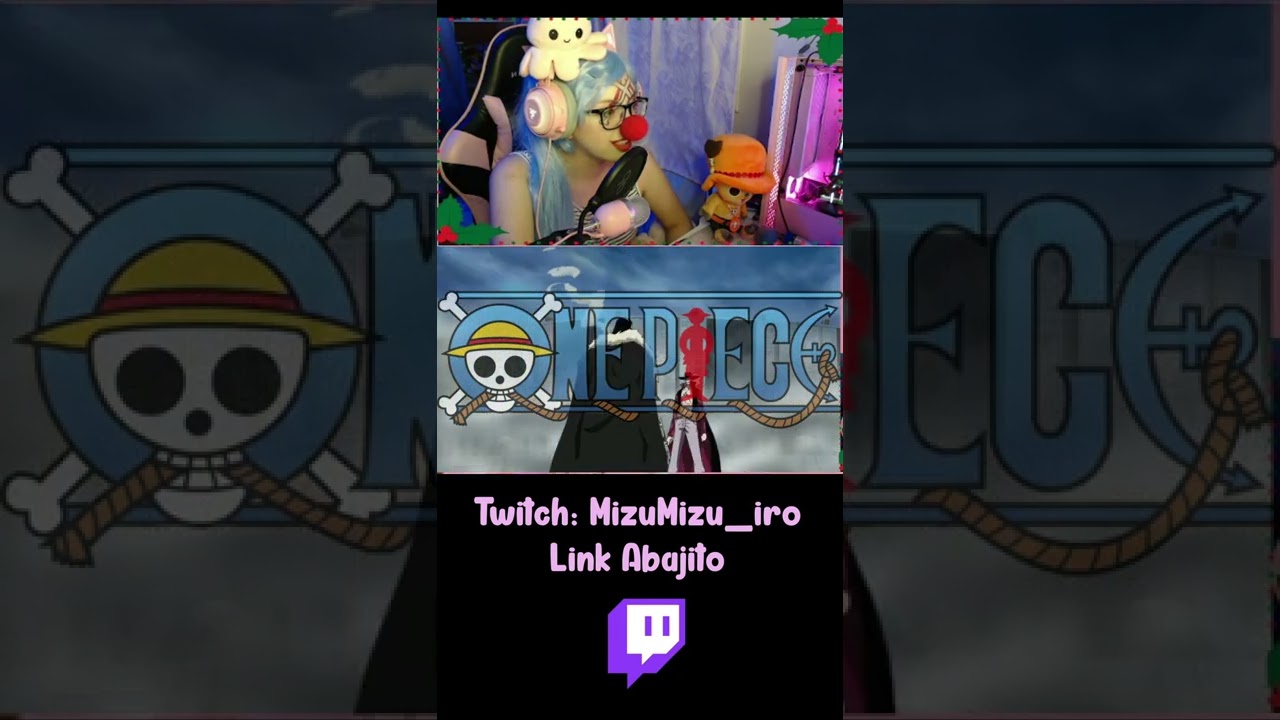 Reacción | Mihawk VS Crocodile ÉPICO (Marineford) One Piece | Twitch: MizuMizu_iro #shorts #onepiece