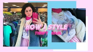 How I Style | Try On Thrift Haul ♡ 12