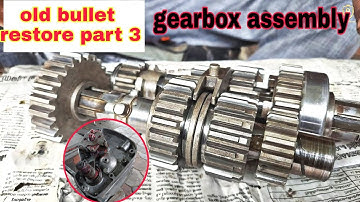 gearbox assembly old bullet restore Part 3