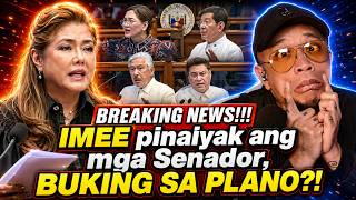 BREAKING NEWS!!! IMEE pinaiyak ang mga Senador, BUKING SA PLANO?!