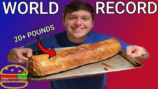 WORLD'S LARGEST EGG ROLL