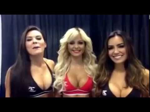 Ring Girls do UFC mandando um recadinho para o MDM (Melhores do Mundo)