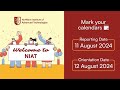 First day of NIAT Orientation class at Novotel #niat #NIAT #NIATOrientation @NIATIndia.