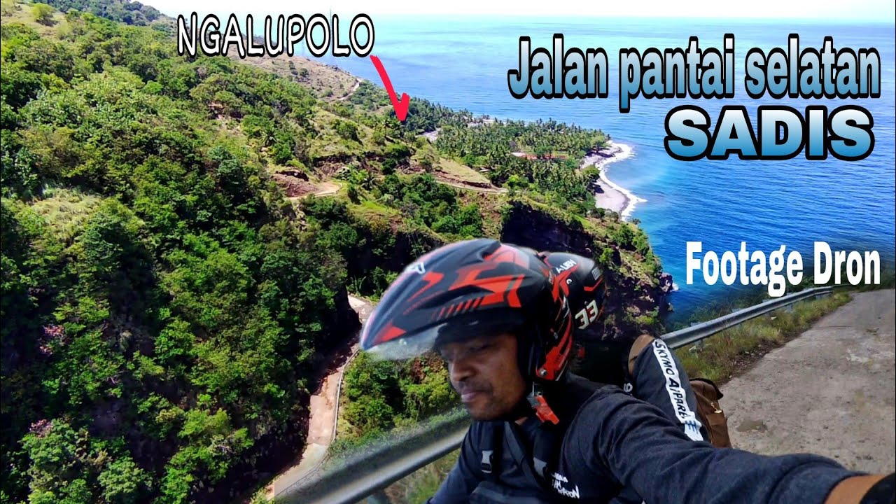Jalan S4DI5 pantai Selatan FLORES menuju kampung Adat NGALUPOLO #kelilingflores #kotaende