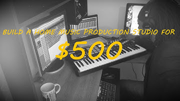 Build a music production studio for $500!