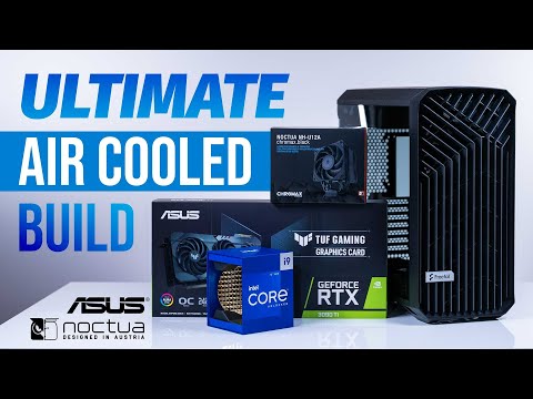 $5000 Ultimate Air Cooled PC Build – We Overclocked and it worked!! (12900K / ASUS RTX 3090Ti)