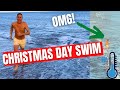 Christmas Day Swim in the freezing cold north sea!