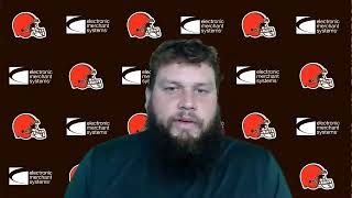 Browns left guard Joel Bitonio discusses right tackle Jack Conklin and his strong start in Cleveland