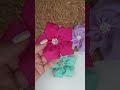Flowers DIY ribbon 🌹 Квітка з репсу 🌹 Kwiat ze wstążek 🌹 Цветок из репсовых лент