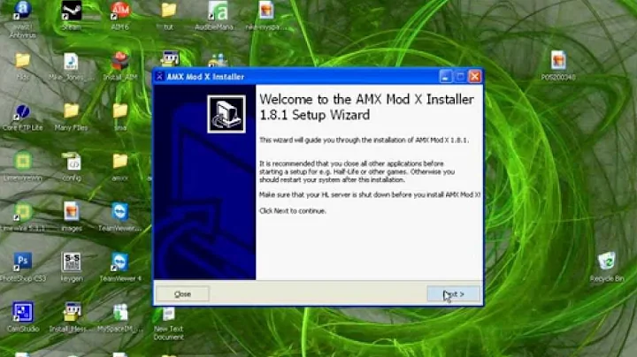 AcidSlate "How To Install AmxModX On A Lan Server"
