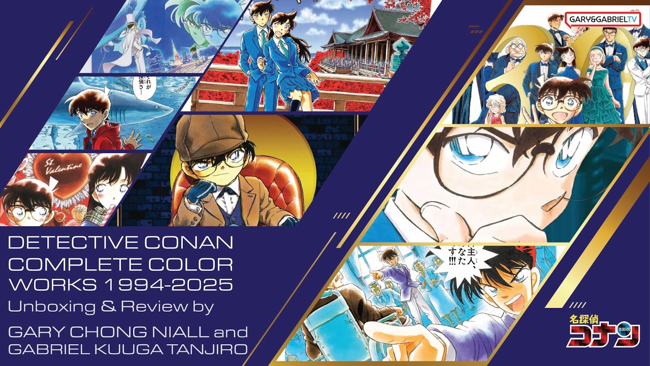 Detective Conan Complete Color Works 1994-2025 | Unboxing Review