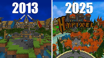 Every Hypixel Main Lobby Since 2013