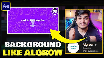 How to Create Attractive Motion Background Like Algrow | Seamless Motion Background Like @Algrow