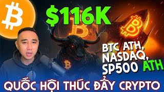 2219 - BTC & STOCK ATH | 1 TỶ ĐÔ BỊ THANH LÝ | FED RẠN NỨT | TT TRUMP GỠ LUẬT | QUỐC HỘI ĐẨY CRYPTO